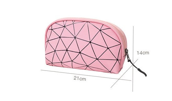 Half Round Waterproof Cosmetic Case for Travel & Toiletries