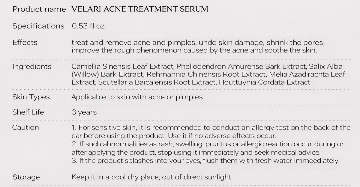 VELARI Clarify Serum