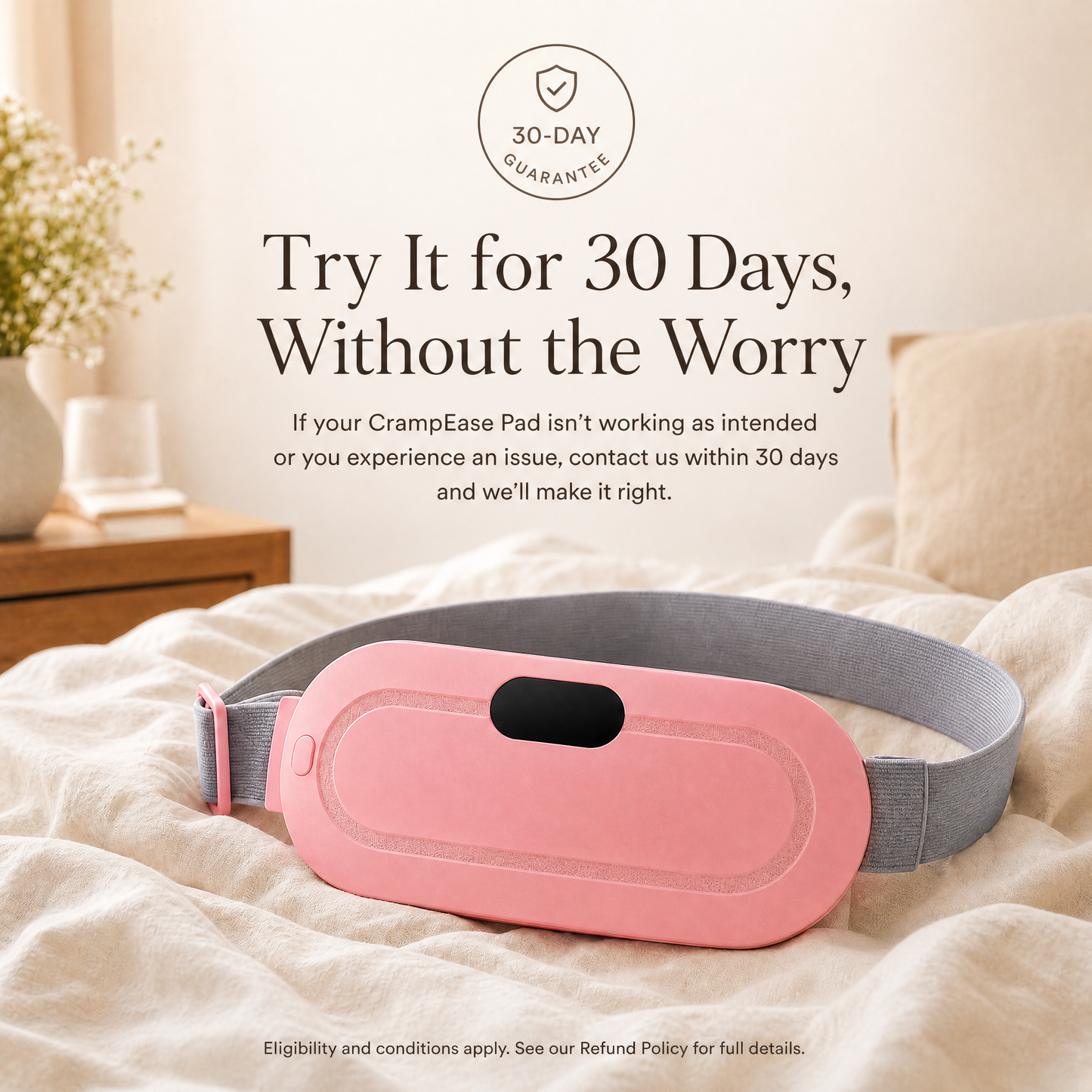 CrampEase™ Heat Belt