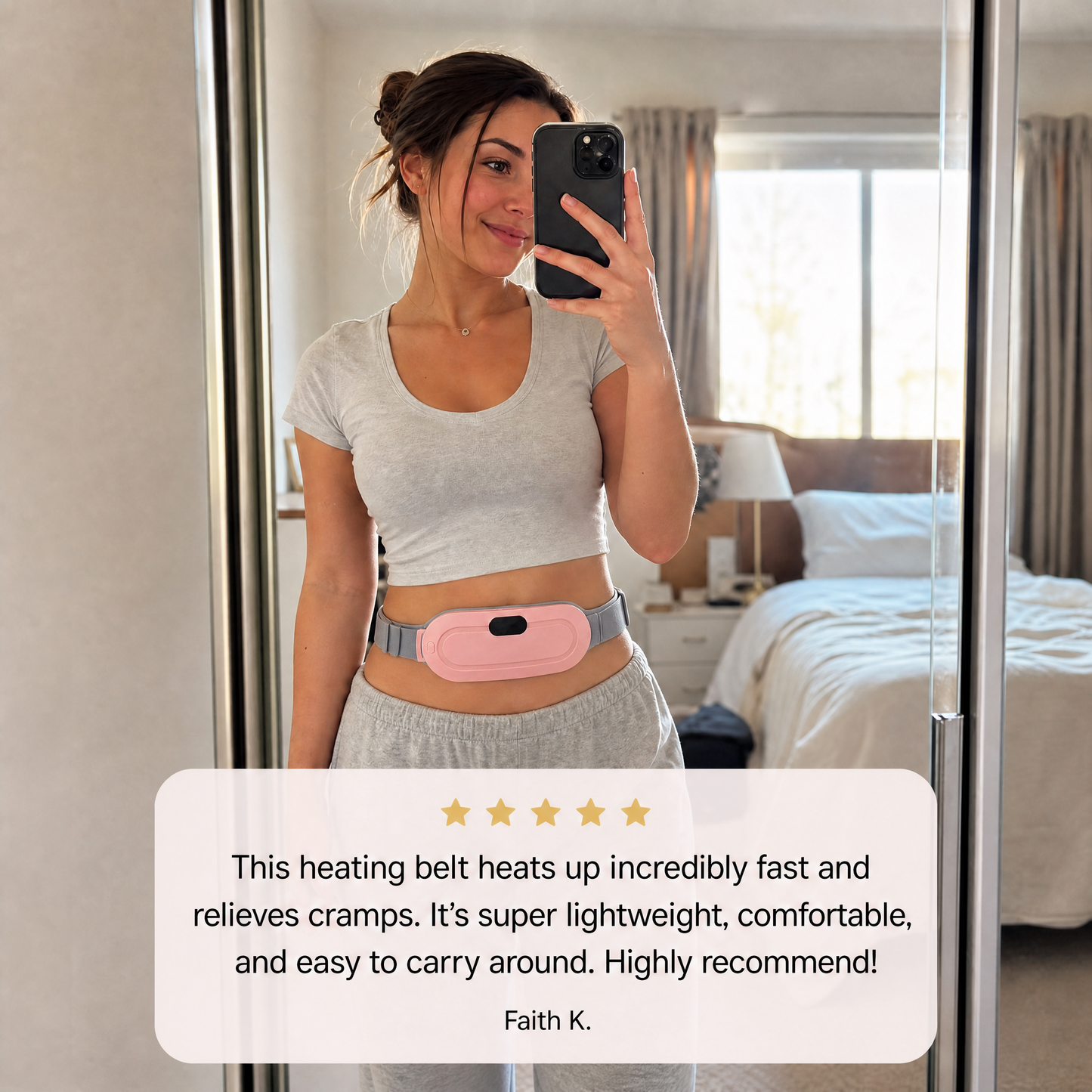 CrampEase™ Heat Belt